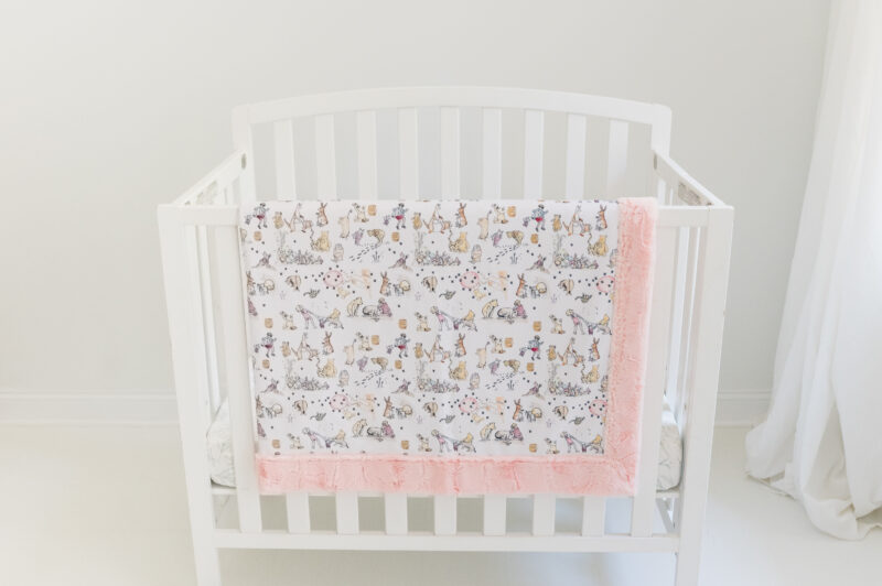 Childrens Crib Plums Pumpkins S25 12