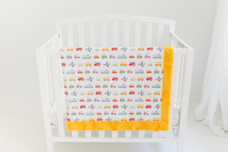 Childrens Crib Plums Pumpkins S25 22