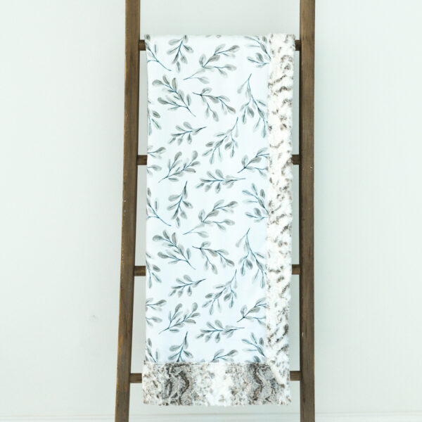 Sage Green Watercolor Eucalyptus Leaves