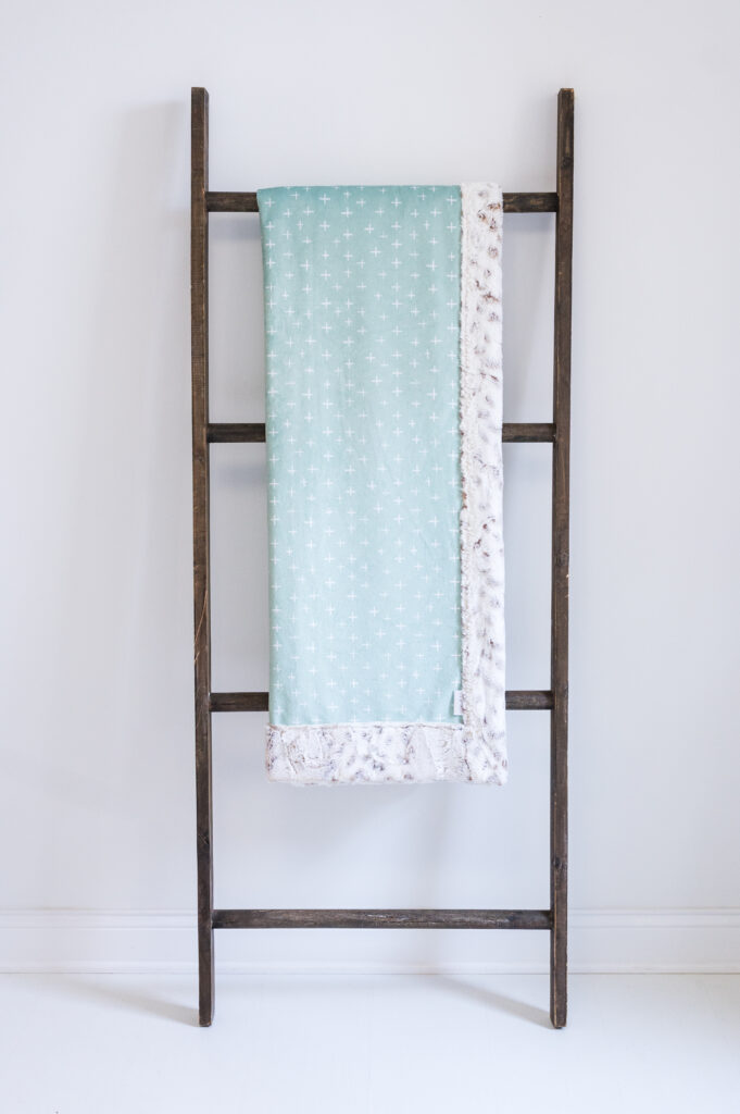 Sage Green Luxury Blanket | Plums & Pumpkins